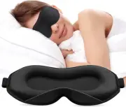 Upgraded Sleep Mask, Perfect Sleeping Mask for Side Sleepers, 3D Ultra Soft Comf