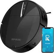Robot Vacuum Cleaner with 3000Pa Cyclone Suction, App/Voice/Remote Control, Auto