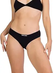 Womens Bikini Brief Panties Cotton 10 Black Pack - Frank and Beans Underwear