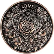 ZSALSTING - Love Coin Collection Challenge Coin: Unique Memento and Pocket Token Gift to Inspire and Make Him/Her Lucky - Perfect Commemorative Gift to Show Your Love and Appreciation-ZSALSTING
