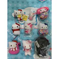 在飛比找蝦皮購物優惠-Hello Kitty凱蒂貓 玩偶 娃娃 絨毛 吊飾 景品 