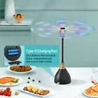 Neijiaer Fly Fans for Tables,USB or Batteries Powered,Soundless ，2 PACK