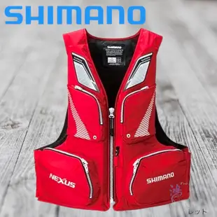 《SHIMANO》VF-142Q 釣魚救生衣 (鴻海釣具企業社商城)救生背心