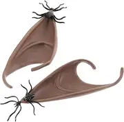[WOFASHPURET] Fake Ears Realistic Ears Ears Costume Fairy Earrings Halloween Ears Small Ear Fairy Ears Costume Masquerade Accessories Ears Cosplay Vampire Ear Emulsion