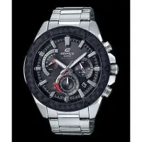 在飛比找Yahoo!奇摩拍賣優惠-【金台鐘錶】CASIO 卡西歐 EDIFICE 三眼錶賽車錶