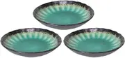 Set of 3 Deep Sea Gurin 3.5 Plates [4.9 x 0.9 inches (12.4 x 2.3 cm)] [Restaurant, Ryokan, Japanese Tableware, Restaurant, Commercial Use, Tableware, Tableware
