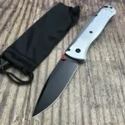 Small Mini Stainless-Steel Folding Pocket Knife Keychain Blade Outdoor Survival