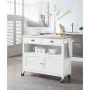 Hampshire 2 drawer 2 door Kitchen Storage Trolley