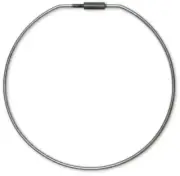 Lucky Line 79605 6" Threaded Locking Key Ring 5 Per Pack