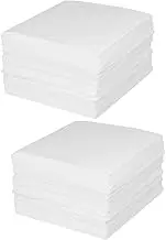 TOPPERFUN 600pcs Oil Wipes Dry Dustless Lab Wipes for Lens Cleaning Makeup Removal Towels