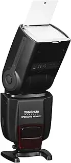 YN560 III Universal 2.4G Wirel lite Flash On-Camera Light GN58 High Recycling Repla ent for DSLR Camera Black One Size