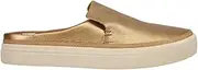 [TOMS] Womens Sunrise Leather Mule Sneakers Shoes Casual - Gold