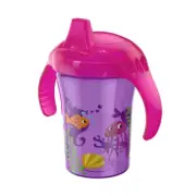Straw Learner Cup Two Handle Baby Water Bottle No Spill Super Spout Grip Sip Cup