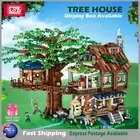 LOZ Tree House Building Blocks Set Display Model Kit Home Decor Gift Kids Adults