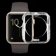 For Apple Watch Series 3,42-mm Case,Clear Soft TPU Protective Case
