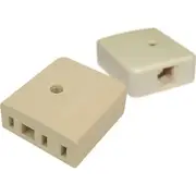 S610MB Modular RJ12 Socket to 610 Socket Phone Adaptor TEL5117