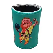 David Warner Stubby Holder Cricket By Paul Harvey