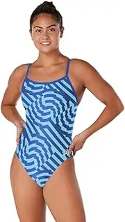 [Speedo] 80024114311440 St Vortex Maze Flyback 1Pc Bathers Swimmers Team Royal Blue 1440