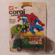 RARE Corgi Junior The Incredible Hulk Truck Original Blister #80