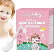 Baby Oral Cleaner | Soft Oral Cleaning Stick - Portable and Comfortable Toothbrush Tongue Cleaner for Baby and Kids Teeth and Tongue Care