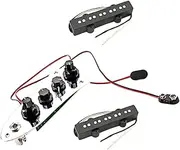 Totority Bass Pickup Set 5-string Pickup Lightweight Portable Simple Installation for Bass Enthusiasts