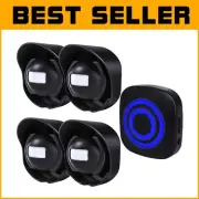 Weatherproof Wireless Motion Sensor Alarm - Protect Your Property Up to 328ft