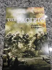 R.V. BURGIN 1ST MARINE DIVISION K/3/5 PELELIU VETERAN RARE SIGNED PACIFIC PHOTO