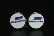 Bianchi Handlebar End Plugs Bar Caps lenkerstopfen bouchons Flat vintage style