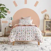 Jack & Ava Comforter Set Shy Fox Double Bed