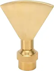 Premium Fan Shaped Pond Sprinkler G11/2 Brass Nozzle for Gardens and Museums Variable and Water Fountain Feature with Even Water Distribution for Beautiful Spray