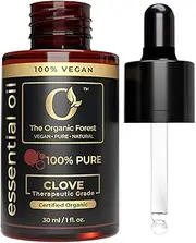100% Pure & Natural Clove Oil for Hair Care, Oral Care, Aromatherapy and Resistant Support | Strong, Spicy Aroma | Clove Essential Oil Diffuser