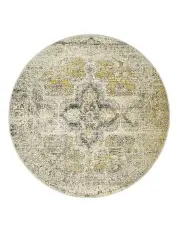 [Rug Culture] Museum Wesley Silver Round Rug