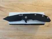Rick Hinderer RHK XM-18 3.5" Knife (MEFP Frag, Battle Black, Harpoon Tanto, 3V)
