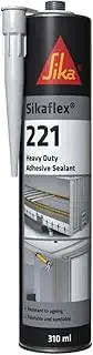 Sika Sikaflex 221 Industrial Adhesive Sealant 310 ml, White