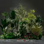 【限時下殺】仿真植物 大型仿真樹綠植假樹植物盆栽室內櫥窗造景景觀花藝軟裝飾設計擺件
