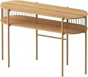 Artiss Console Table Hallway Table Entry Table Display Sofa Table 124CM Pine