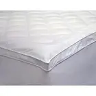Jason Commercial Microloft Fitted Mattress Topper Double Bed 137x189cm 400GSM