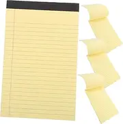 SHINEOFI Tear-Off Memo Pads 4pcs Small Legal Pads Horizontal Lines for School Use