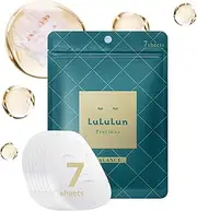 Lululun Precious Cloth Masks Face - Balancing Moisturising Face Mask Set for Women - Alcohol Free, Fragrance Free - Japanese Skin Care for Daily Use (7 Sheets)
