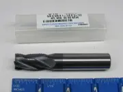 5/8" 4-FLUTE SINGLE END SOLID CARBIDE ROUGHING (HOG) TURBO CARBIDE END MILL