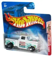 Hot Wheels Radical Wrestlers 1/5 (2003) '56 Flashsider Mundo Lucha White Truck #