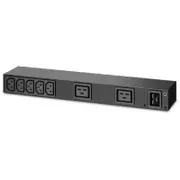 APC Basic Rack AP6120A PDU - Basic - IEC 60320 C20 - 7 x IEC 60320 C13, 2 x IEC 60320 C19 - 20 A - 120 V AC, 230 V AC Input - 120 V AC, 230 V AC Outpu