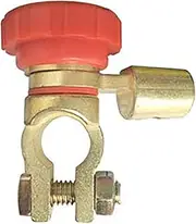 Top Pillar Battery Disconnect Switch Quick Disconnect Battery Disconnect Switch, Suitable for Cars, Trucks, Oceans, RVs, Boats, Camping, Tractors, Vehicles
