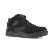Reebok Work Men's Dayod Composite Toe Skateboard High-Top Work Shoe Black - RB17