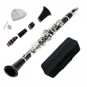 Funion Eb Clarinet Set Case Grease Polishing Cloth Reed Screwdriver Reed E Flat
