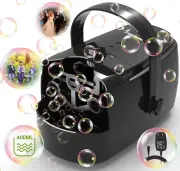 Bubble Machine Durable Automatic Bubble Blower, 5000+ Bubbles per Minute Bubbles