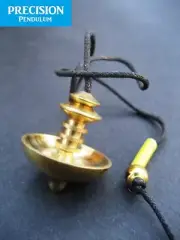 Brass Mer-Isis Metal Precision Pendulum Dowser Dowsing Divination Energy w/ Cord