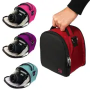 VanGoddy Nylon DSLR Camera Carry Case Crossbody Bag For Nikon D850 D810A D810