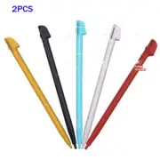 2Pcs For Wii U PAD Game Console Plastic Stylus Pen Touch Screen Pen Replacement