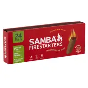 Samba Firestarters Firelighter with Match Head - 24 Pack